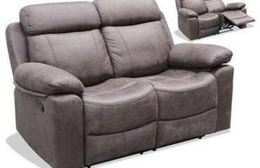 Sofá Relax 2 Plazas Marrón Manacor