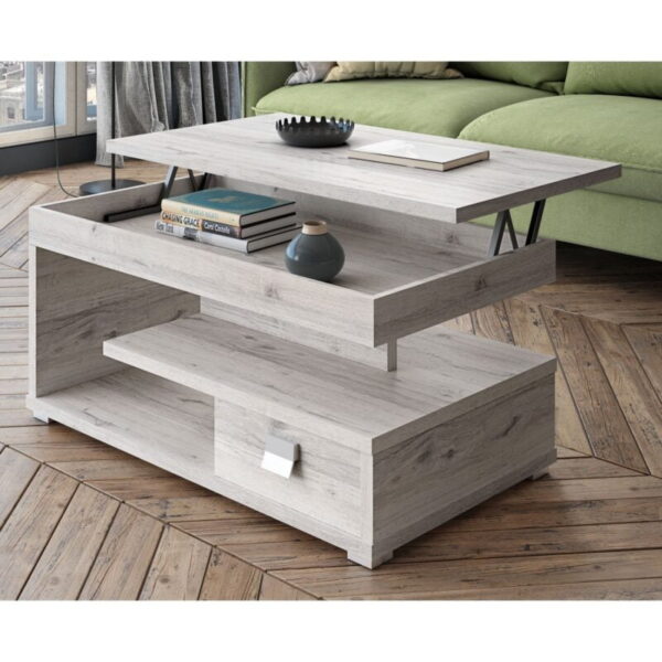 Mesa de centro elevable Ártico Almería